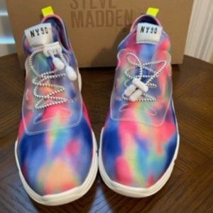 Steve Madden Kids NY90 Rainbow Color Sneakers Kids Size 5